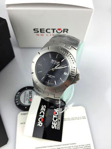 【送料無料】orologio sector 320 watch 3253320025 diver acciaio eta swiss deployante sub 100m