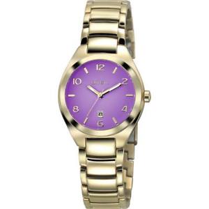【送料無料】orologio donna breil precious tw1375 bracciale acciaio gold dorato fucsia