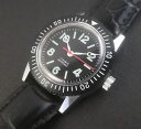 【送料無料】 montre ancienne vintage type plongee cadran anonyme neuve nos