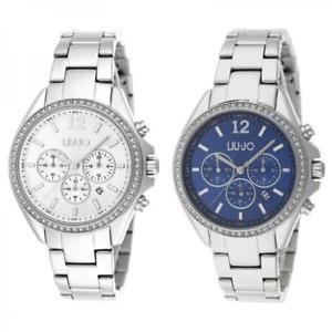 【送料無料】orologio donna liu jo luxury premiere chrono bracciale acciaio silver blu 【送料無料】orologio donna liu jo luxury premiere chrono bracciale acciaio silver blu