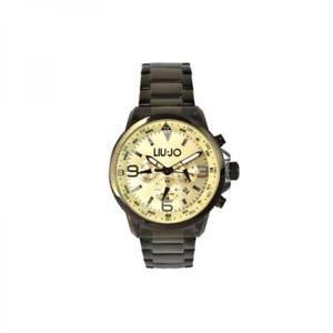 【送料無料】orologio uomo liu jo luxury tlj918 dual time bracciale acciaio nero beige 【送料無料】orologio uomo liu jo luxury tlj918 dual time bracciale acciaio nero beige