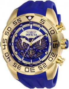 【送料無料】26302 invicta mens speedway chrono 100m stainless steelblue silicone watch