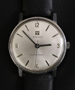 【送料無料】vintage running tissot seastar seven wind watch stainless steel swiss made