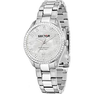 【送料無料】orologio sector 120 r3253588515 donna watch acciaio madreperla 36mm zirconi 【送料無料】orologio sector 120 r3253588515 donna watch acciaio madreperla 36mm zirconi