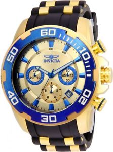 【送料無料】invicta 22343 gents yellow steel amp; silicone strap chrono watch 【送料無料】invicta 22343 gents yellow steel amp; silicone strap chrono watch