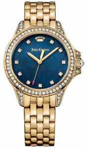 ジューシークチュール 【送料無料】juicy couture womens malibu gold tone stainless 1901492 watch 39