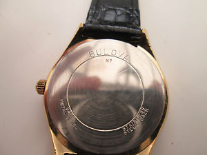 【送料無料】1977 n7 bulova imperial watch, rare,,hand winding