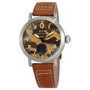 orologio uomo avi8 lancaster bomber av402008 pelle marrone camouflage 50mt