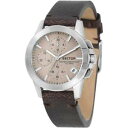 【送料無料】*mistery gift* orologio uomo sector 480 r3271797501 chrono pelle marrone beige s