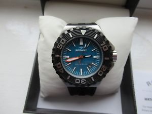 【送料無料】rotary aquaspeed professional divers 300m ags00056w05 with box in blue mint