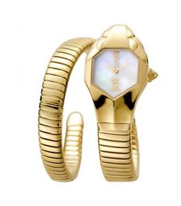 楽天hokushin【送料無料】*mistery gift* orologio donna just cavalli glam chic jc1l001m0025 acciaio gold s