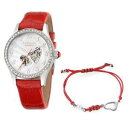 【送料無料】orologio automatico bracciale morellato amore r0121109509 pelle rosso