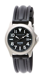 【送料無料】momentum atlas solid titanium scuba dive watch with slk rubber strap all colors