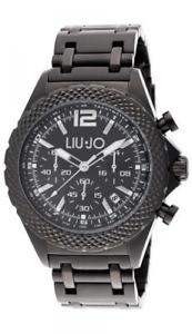 【送料無料】*mistery gift* orologio uomo liu jo luxury derby tlj835 chrono bracciale acciaio