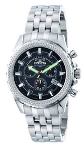 【送料無料】invicta 7166 mens signature chronograph steel bracelet watch