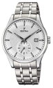 【送料無料】festina f202761 elegante herren edelstahl uhr neu