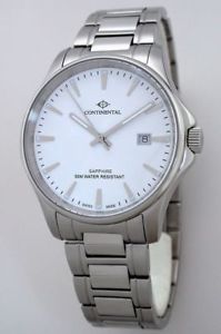 【送料無料】continental swiss made herrenuhr saphirglas uvp 199,00 eur ref 2114203gd10173