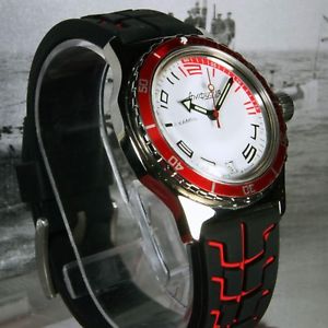 【送料無料】vostok amphibian, amphibia custom russian auto dive watch, , boxed, uk seller