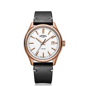 【送料無料】rotary gs0509402 mens oxford quartz wristwatch