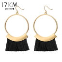 【送料無料】ピアス デフックピアス as de67269 bohemian big round haken ohrringe fur frauen bijoux zink legierung f(4)