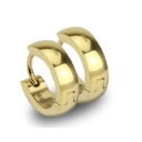 【送料無料】ピアス　クラシックゴールドステンレスレディースクリップピアス　フープcreolen klassisch gold aus edelstahl fr damen ohrringe frauen clips mdchen