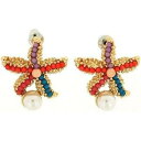 【送料無料】ピアス ゴールドマルチヒトデピアス(4)