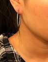 【送料無料】ピアス ピアス リングクラスohrringe ring schwarz kristall class hintergrund abend ehe geschenk(4)