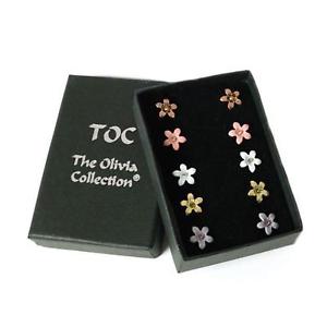 【送料無料】ピアス　コレクションカラフルプラグインピアス　セット