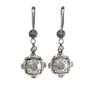 ピアス　ロットビザンチンピアス　ピアス　ホワイトアンティークシルバーkonplott ohrringe ohrhnger byzantine weiss antik silber