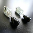 【送料無料】ピアス ファッションジュエリーオニキスピアス ピアス レビー