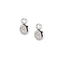 【送料無料】ピアス フープステンレススチールトレーラー melano friends anhnger fr creolen resin zirkonias 10 mm edelstahl(4)