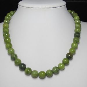 ̵ۥͥå쥹ʥȥСåcollier 49cm en vert kyanite 12mm et argent ...