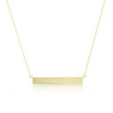 yzlbNX@X^[O][cX^[ONvo[Vo[en argent sterling 925 poli latral barre collier 36cm