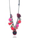 【送料無料】ネックレス　クランプロシアポンポンlol bijoux collier matriochka poupe russe pompon rouge