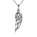 【送料無料】ネックレス　スターリングシルバーペンpendentif en argent sterling 925 plume ailes