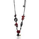 【送料無料】ネックレス　ネックレスチャットチェリーレッドマウスlol bijoux collier chat rouge cerise souris lolilota