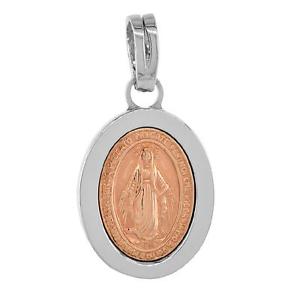 yzlbNX@X^[OVo[A[S[h[YC^Aargent sterling mre mary pendentif,finition or rose,fabriqu italie,457cm