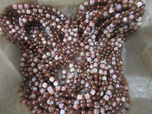 ̵ۥͥå쥹ͥå쥹饹Хålot de 10 colliers sautoirs en perles de verre des annes 196070