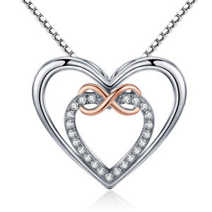 yzlbNX@X^[OVo[fARApendentif en argent sterling 925 infinity double curs