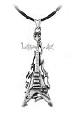 【送料無料】ネックレス ゴスロックコードクランプペンダントギターゴシックgoth alchemy collier cordon amp; pendentif guitare flamme flaming v gothique