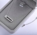 【送料無料】ネックレス クランプクロワゼットcollier femme move pave mess h clic clac luxe cercle croisette(4)
