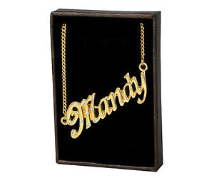 【送料無料】ネックレス クランプサンバレンティンnom colliers mandy 18k plaqu or cadeaux saint valentin amis pendentif