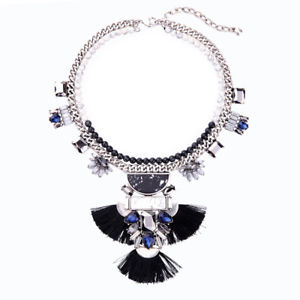 【送料無料】ネックレス　クリップポンポンマーブルブラックパールホワイトレトロcollier court pendantif argent pompon noir marbre blanc perle retro jd6 3