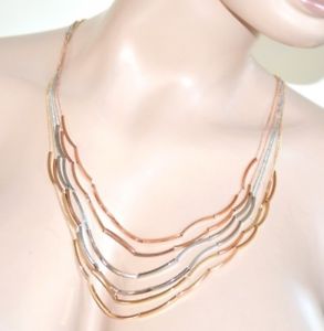 yzlbNX@lbNX}`J[Vo[S[hsNC[collier long femme ras du cou multicouleurs argent or rose fils crmonie 109