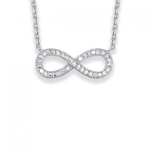 yzlbNX@NbvWRjEVo[WG[collier grand symbole infini infinity zirconium 45 cm bijoux en argent neuf