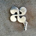 【送料無料】ネックレス バスククロスcroix basque en argent, bijoux pendentif