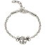 【送料無料】ネックレス　スワロフスキーbracciale donna morellato drops scz170 acciaio quadrifoglio charms swarovski