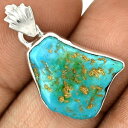 【送料無料】ネックレス ターコイズトルコペンダントシルバーマウントpendentif turquoise monture en argent 925 ref 5447