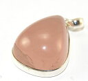 【送料無料】ネックレス スターリングシルバーピンクargent sterling quartz rose bijoux pendentif pend407