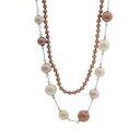 【送料無料】ネックレス ステンレススチールmisaki femme collier en acier inoxydable terramulti qcrnterramulti neuf(4)